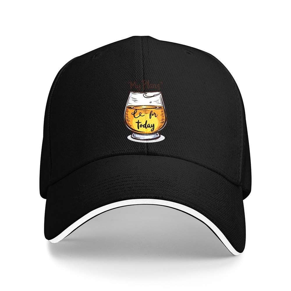 Beer And Wine Quote - Cappellino da baseball My Plans Beer,