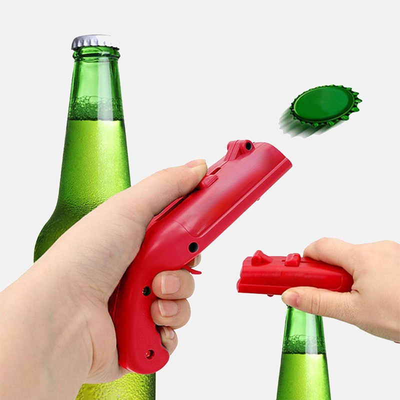 Wine Beer Type - Apribottiglie per birra portatile tipo pistola