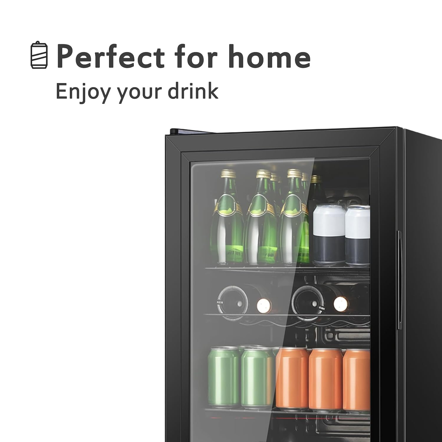 Frigorifero per Bevande da 4,5 - Wine Beer Mini Fridge recensione e prezzo