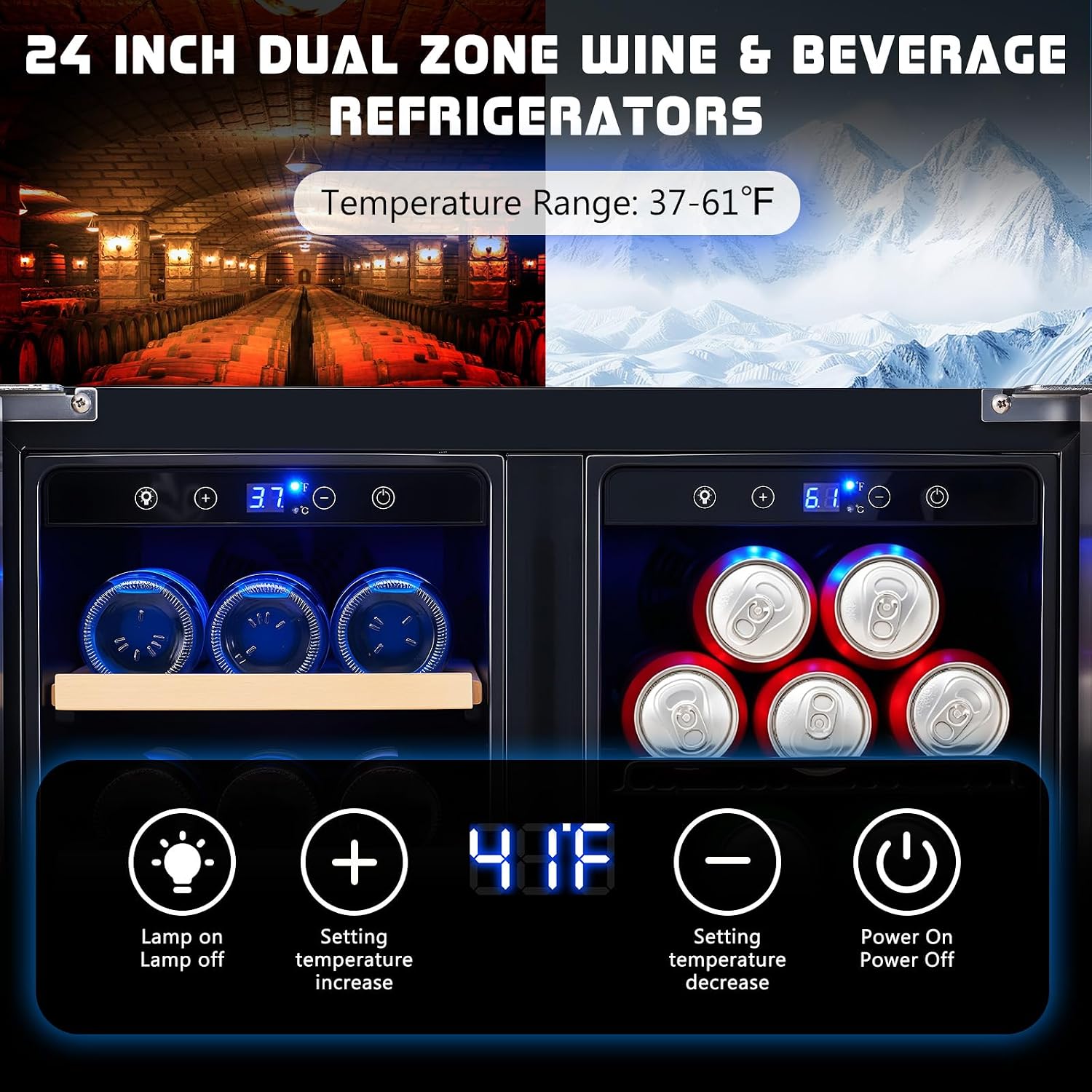 Frigorifero per Bevande, Frigo - Beer Wine Zone recensione e prezzo