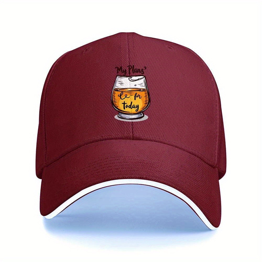 Cappellino da baseball My Plan - Beer And Wine Quote recensione e prezzo