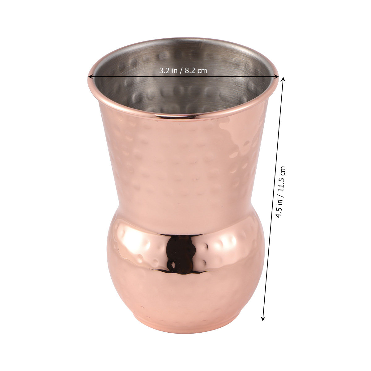 Bicchiere da Vino in Acciaio I - Wine Beer Drink recensione e prezzo