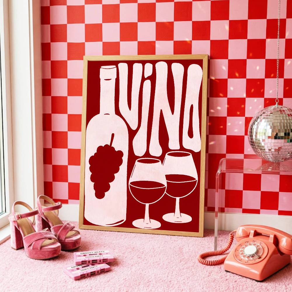 Poster Vintage per Espresso, M - Beer Wine Gin recensione e prezzo
